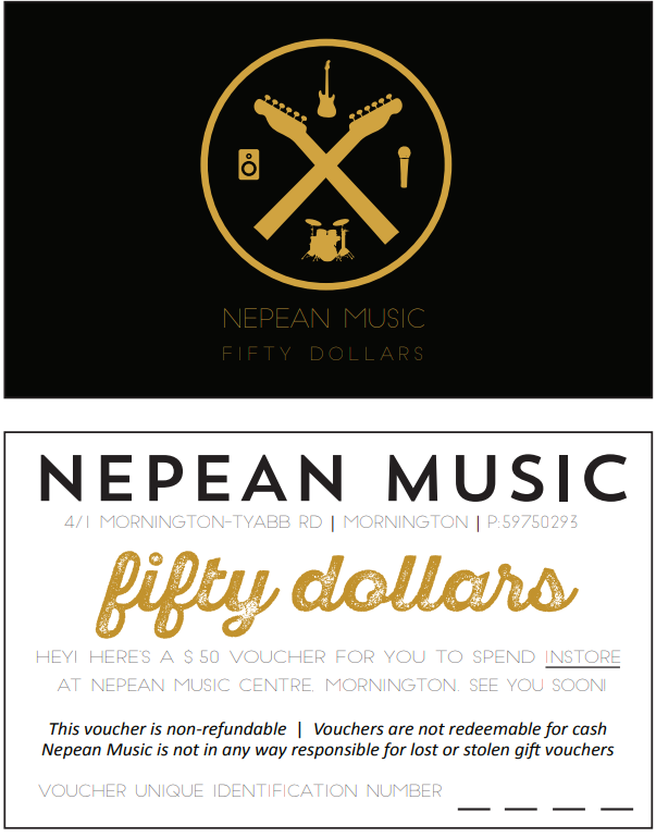 Gift Voucher | $50 | In-Store Gift Voucher | $50 | In-Store